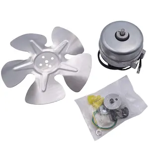 Unit bearing motor 9 Watt CW 115V UBM2-50 USA 5411 Refrigerator Refrigeration Condenser Fan Motor Kit with Blade