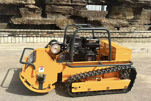 24V 12hp 4-Stroke DIESEL <span class=keywords><strong>Robot</strong></span> Máy cắt cỏ với điều khiển từ xa 1200 mét chiều rộng cắt có tính năng Core thành phần động cơ - Product Image 5