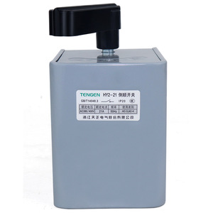 Tengen Hy2 8 12 21 Reverse Switch 380V 220V <b>Motor</b> <b>Control</b> Ip20 Plastic Rotary Switch - Product Image 3