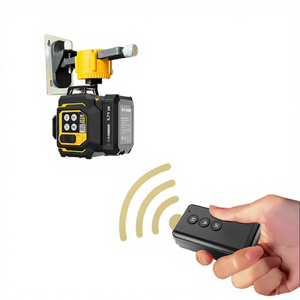 פלס לייזר ירוק תעשייתי ו-עשה זאת בעצמך עם מצב פולסים ליישור אוטומטי, תושבת מגנטית, מארז קשיח וסוללות - Product Image 1