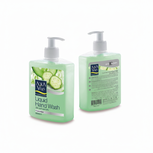 Jabón Líquido para Manos AquaVera CUCUMBER 500ML con SLS para Adultos - Product Image 2