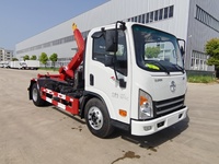 Meilleur prix HOWO 4x2 Diesel Manuel Petit camion à ordures pour le transport et l'assainissement des déchets municipaux lourds