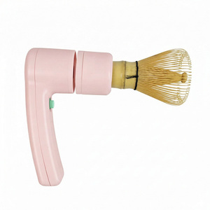 Etiqueta privada personalizada fácil operación sin esfuerzo ceremonial eléctrico <span class=keywords><strong>Matcha</strong></span> Chasen <span class=keywords><strong>Mate</strong></span> con batidor de Bambú - Product Image 2