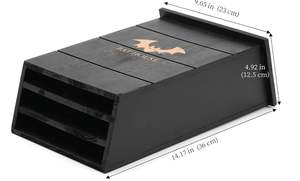 Özel ahşap yarasa evi açık havada büyük üç odası kutusu odası yarasa ev kiti kara ve köklü siyah yarasalar için kolay - Product Image 2