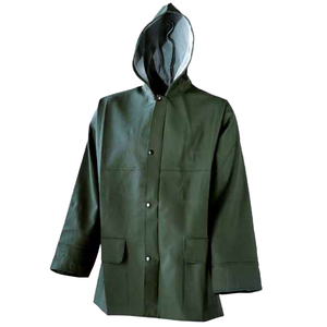 <strong>Nylon</strong> PVC <strong>Raincoat</strong> for Fishermen Waterproof Rain Coat Sea Ship Use Sealed Anti-Contamination Top Jacket Stain-resistant Shirt - Product Image 3
