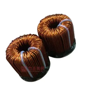 Inductance Magnetic Ring Inductance Ring High Current Ferrosilicon Aluminum Plug-in Inductor High Current Copper Wire Ring Inductor