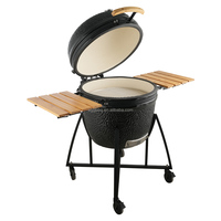 SEB KAMADO Kamado Smoker Grill Céramique 26 Pouces Robuste Barbecue Extérieur au Charbon de Bois Vente en Gros Commerciale