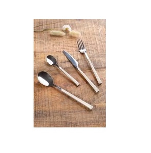 Nouveau design en acier inoxydable cuillère à dessert fourchette café cuillère à dessert ensemble de fourchettes à fruits pour cadeau avec échantillon gratuit - Product Image 2