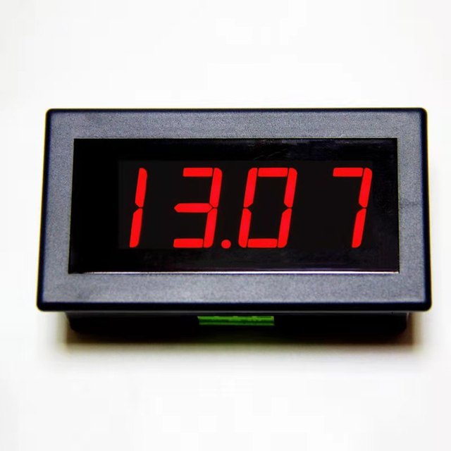 4 DigitS Led Panel Mounted AC Digital Panel Mount Ammeter 400A Ac Ammeter