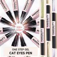 Pena Gel UV Satu Langkah untuk Cat Eye - Cat Kuku DIY Non-Toksik dalam Botol Desain Mewah