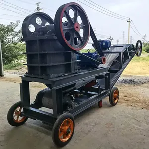Harga Jaw Crusher Batu Tambang, Crusher Tambang Emas, Jaw Crusher Penghancur Batu Granit, Batu Kapur, Beton, Kerikil - Product Image 5