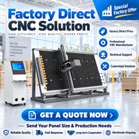 Routeur CNC 3 axes à table inclinée ACP 1325 ATC pour découpe et rainurage de panneaux composites en aluminium, idéal pour l'industrie publicitaire