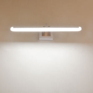 Applique murale LED moderne 12W blanc chaud 3500K, corps en plastique, montage en surface pour salle de bain, design minimaliste, certifiée CE RoHS - Product Image 5
