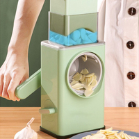 Multifunctionele groentesnijder Handtrommel Keukengereedschap Snijmachine Aardappelversnipperaar Schaafmachine Fruit Groentegereedschap Keukenbenodigdheden