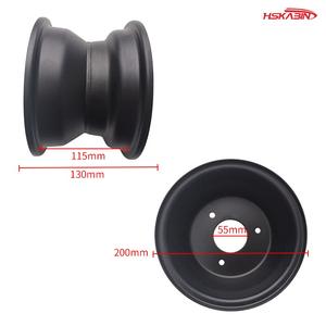 Nouvelle moto, vélo de plage, kart, petit quad, ATV, moyeu de roue en fer à 3 trous de 8 pouces, pneu plein - Product Image 5