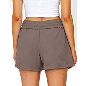 Supplier Customized <b>Women's</b> <b>Sweat</b> <b>Shorts</b> With Pockets Cotton French Terry Drawstring Custom logo <b>Sweat</b> <b>Shorts</b> for <b>Women</b> - Product Image 5