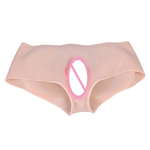 FAAK Silicone Pussy pantaloni Cosplay pantaloni vaginali per gli uomini coppia giochi di sesso erotico Dildo con figa - Product Image 3