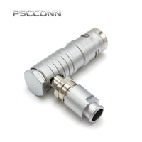 Connecteur auto-bloquant push-pull 4 broches de qualité industrielle série K PSCCONN, BFHG.0K.304.CPARC52Z, BFHG.1K.304.CPARC72Z