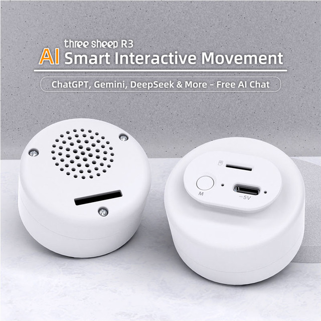 Custom Large Interactive AI Products for Plush Bean Toy Early Education AI Module Dialogue ChatGPT ABS Material Model AI Toys