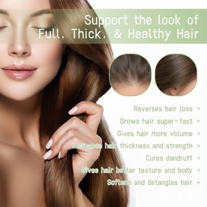 Olio per la Cura dei Capelli OUHOE a Base di Erbe Nutre Delicatamente Rinforza Purifica il Cuoio Capelluto Ammorbidisce - Product Image 1