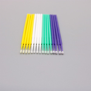 Disposable Oral Medication Applicator Sticks 100 Pcs/Box With Adhesive <b>Brush</b> Cotton Swabs For Dental Care - Product Image 4