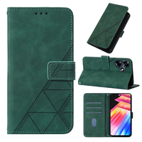 Étui portefeuille à rabat en PU avec fente pour cartes pour Infinix Hot 30 Play Note 12 I zero 20 Kicsktand, étui pour Tecno Pova 5 Spark 10c A34 A54 A04E