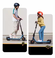 Trottinette électrique de haute qualité Ninebot C2 Pro, vitesse maximale de 16 km/h, avec batterie au lithium pour enfants, pneus creux de 7 pouces