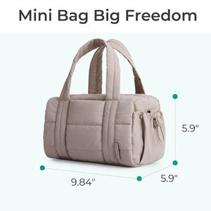 <span class=keywords><strong>Borsa</strong></span> Tote Trapuntata di Alta Qualità, Leggera e Impermeabile, con <span class=keywords><strong>Scomparti</strong></span>, per il Pendolarismo Quotidiano Femminile - Product Image 2