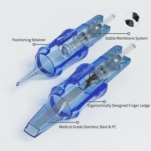 新しいプレミアム品質の1RLタトゥーニードルロングチップ滅菌ガンマレイパーマネントメイクマシン針 - Product Image 2