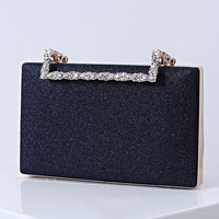 Tas Clutch Malam Berkilau Wanita Dompet Perjamuan Gesper Berlian Modis Tas Tangan Makan Malam Pernikahan Dompet Ponsel Hadiah Pesta