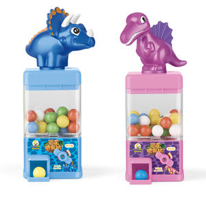 Mini dispensador de dulces de dinosaurio, juguete con sonido y luz, máquina de dulces de goma - Product Image 5