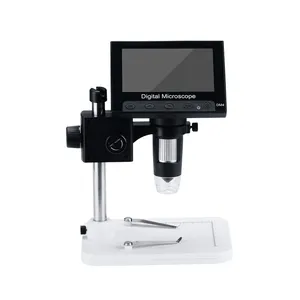 Tesihan new 4.3 inch IPS screen scanning electronic camera LCD digital microscope biological microscope for mobile repair