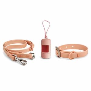 Eco Friendly Neoprene Dog <b>Harness</b> Set Personalized <b>Pet</b> Collar Tangle Free Leash Non Slip Handle Comfort Grip Walking Belt - Product Image 5