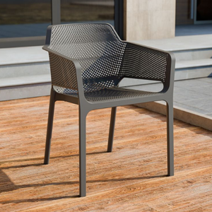 Silla <span class=keywords><strong>de</strong></span> Comedor Apilable, Portátil, Impermeable, <span class=keywords><strong>de</strong></span> PP Negro Moderno, para Hogar, Oficina y Baño - Product Image 4