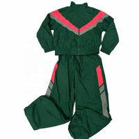 Pantalon de survêtement décontracté respirant et imperméable avec logo personnalisé, grande taille, coupe-vent color block, uniforme d'équipe scolaire, privé