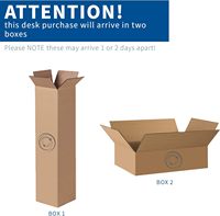 VIVO Cadre de bureau ergonomique moderne à hauteur réglable électrique, 3 pieds, pour coin, en acier allié DESK-V133E
