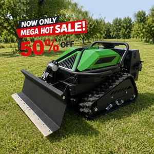 Livraison Gratuite CE EPA Euro 5 Tondeuse à Gazon Robotisée Autotractée sur Chenilles Tout-Terrain à Grand Réservoir à Essence - Product Image 1