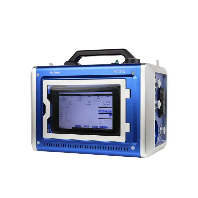 A.M.S. Analizador de gas portátil tecnológico para cromatografía de gases M1012 de hidrocarburos totales sin metano detector de gas resistente
