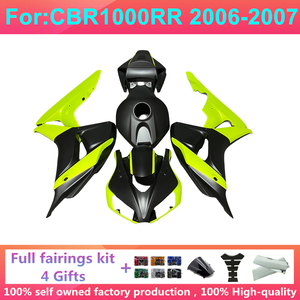 Kit completo de carenado de inyección para motocicleta compatible con HONDA CBR1000RR <span class=keywords><strong>CBR</strong></span> 1000RR CBR1000 RR 2006 <span class=keywords><strong>2007</strong></span> 06 07 Kits de carenados de carrocería Zxmt - Product Image 3
