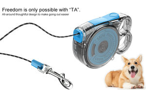 Logotipo personalizado para mascotas al aire libre correa para caminar seguridad reflectante <span class=keywords><strong>mini</strong></span> correa retráctil para mascotas - Product Image 3