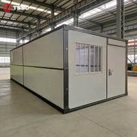 Maison Modulaire Contemporaine Personnalisable, Annexe Pliable et Portable en Conteneur Acier de 20, 30 ou 40 pieds