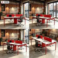 Table de travail de bureau modulaire en bois de qualité supérieure JIUSHUN, cloison de bureau, poste de travail moderne