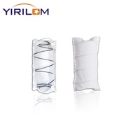 Unité de ressorts ensachés individuels en fil d'acier pour coussin de canapé, emballage individuel, vente en gros, taille personnalisée, directement de l'usine