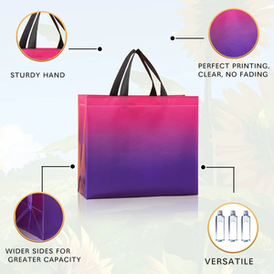 Bolsa de Compras de Tela No Tejida, Resistente al Agua, de Alta Resistencia, con Certificación OEKO-TEX, Reciclable, para Tiendas Departamentales, Tiendas de Conveniencia y Uso Diario, Directo de Fábrica - Product Image 5