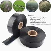Tuyau de micro-irrigation en plastique DEXIN pour l'arrosage des jardins, l'irrigation agricole, la micro-pulvérisation d'eau de pluie, système de tuyauterie d'irrigation