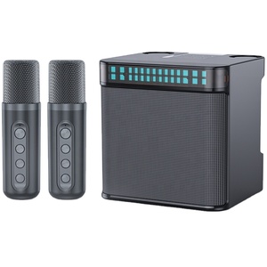 YS223 Altavoz Inalámbrico Recargable para Fiestas al Aire Libre, Reproductor de Música Portátil, Altavoz de Karaoke con Micrófono Inalámbrico para Fiestas en Casa, KTV - Product Image 1
