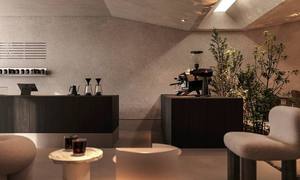 เคาน์เตอร์กาแฟสั่งทำสุดหรู เฟอร์นิเจอร์ร้านกาแฟบาร์ทันสมัย ดีไซน์เคาน์เตอร์ไม้สแตนเลส ตกแต่งภายในร้านกาแฟครบวงจร - Product Image 4