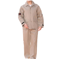 Haute qualité FR 100% coton ignifuge soudage uniforme haute température protection vêtements de sécurité industrielle