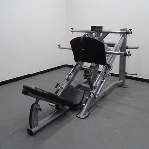 Máquina de musculación de acero duradero, <span class=keywords><strong>prensa</strong></span> de piernas lineal de 45 <span class=keywords><strong>grados</strong></span> para gimnasio - Product Image 2