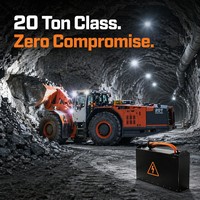 Véhicule utilitaire minier de surface à batterie lithium 72V 300Ah LiFePO4, remplacement de batterie au plomb-acide, camion de service pour mines en exploitation ouverte